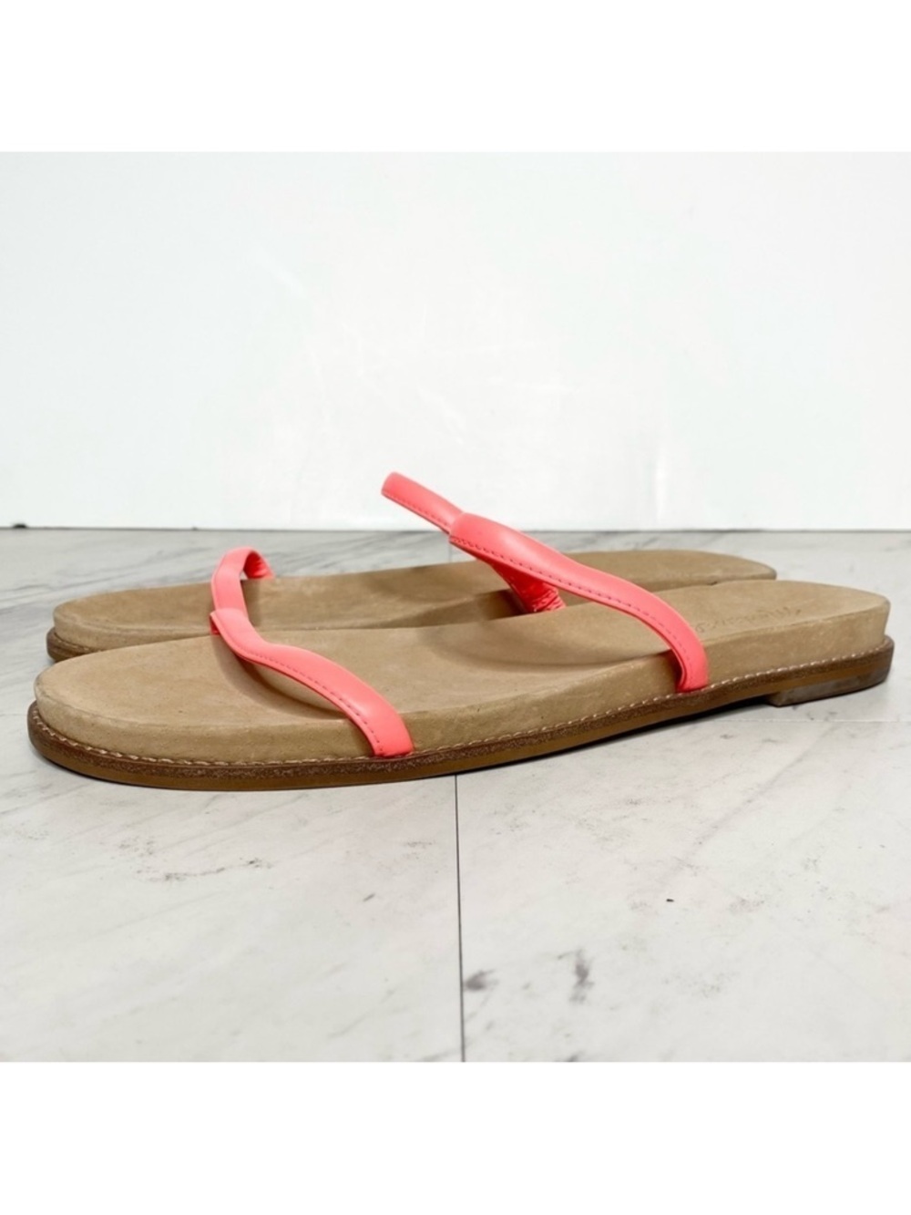 Madewell Paris Bare Pink Strap Slide Sandal 8 1/2